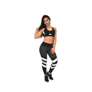 Slim fit black sports dress