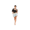Ladies Creamy Shorts