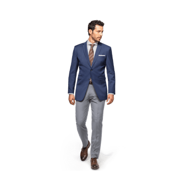Free Style Man Grey Suit